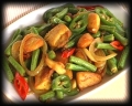 Ayam Goreng Kunyit Kacang Panjang